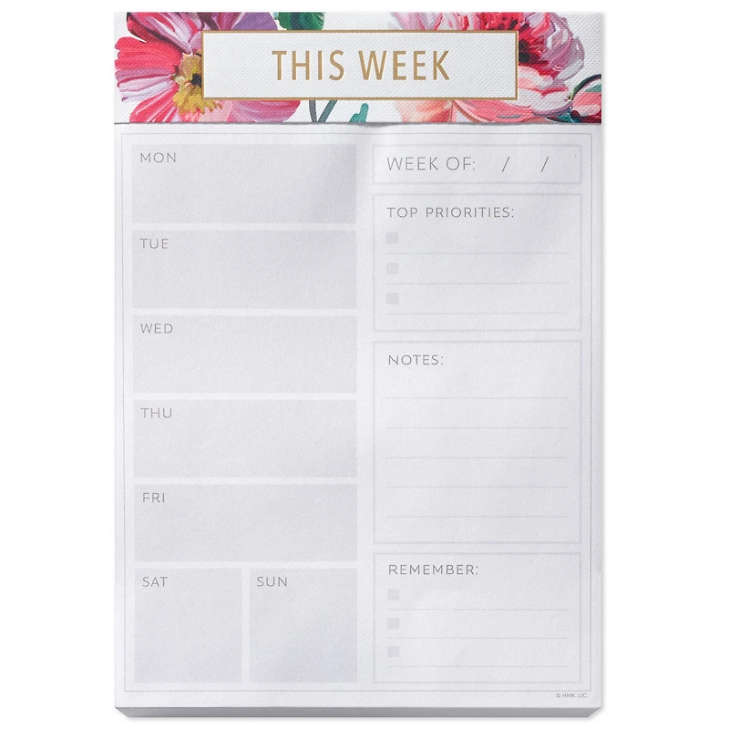 Lush Floral Prompted Note Pad for only USD 11.99 | Hallmark