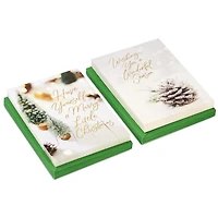 Snowy Botanical Boxed Christmas Cards, Pack of 40 for only USD 16.99 | Hallmark