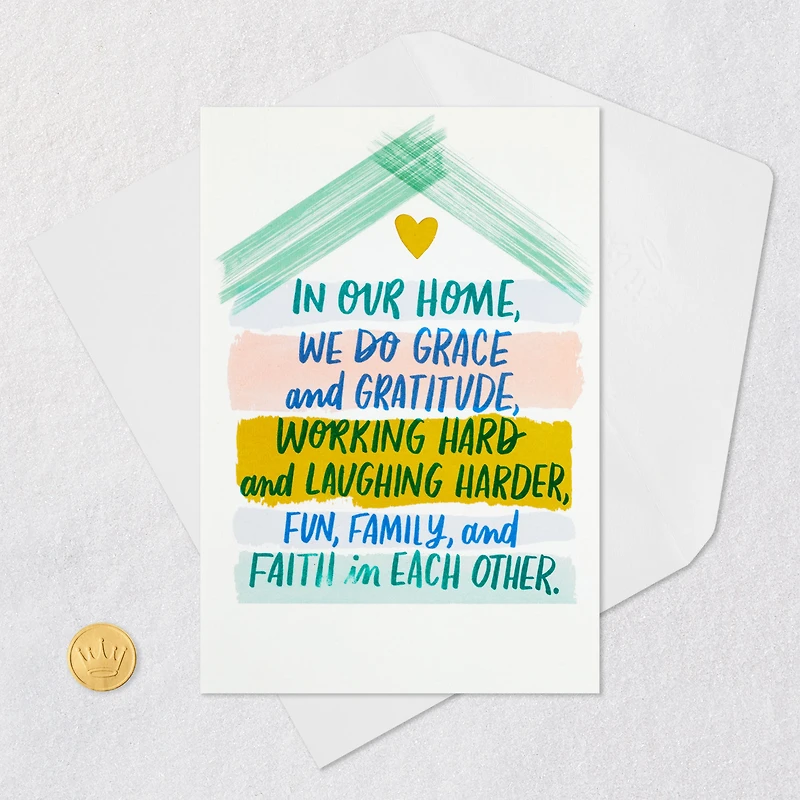 In Our Home Anniversary Card for Parents for only USD 5.59 | Hallmark