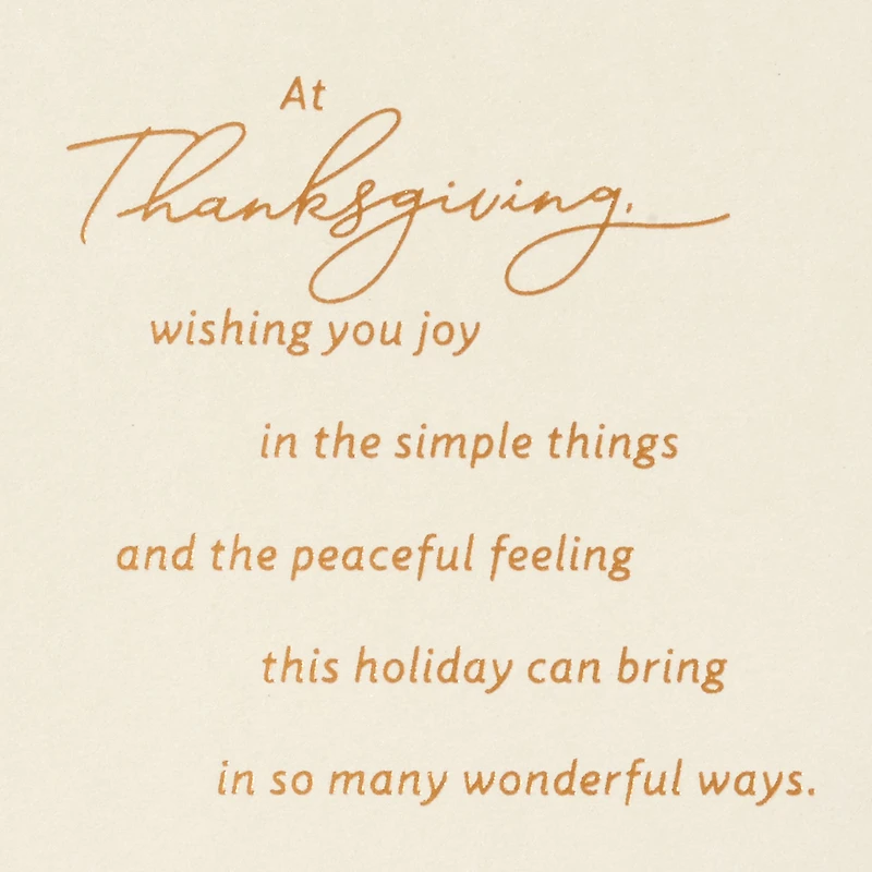 Season of Gratitude Thanksgiving Card for only USD 4.59 | Hallmark