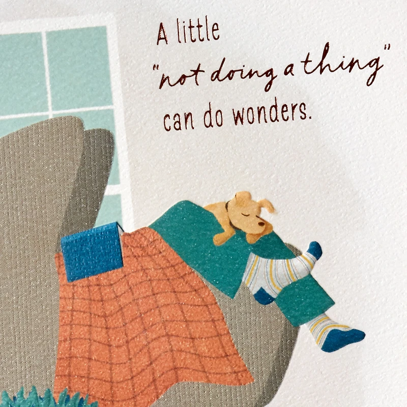 Not Doing a Thing Get Well Card for only USD 4.99 | Hallmark