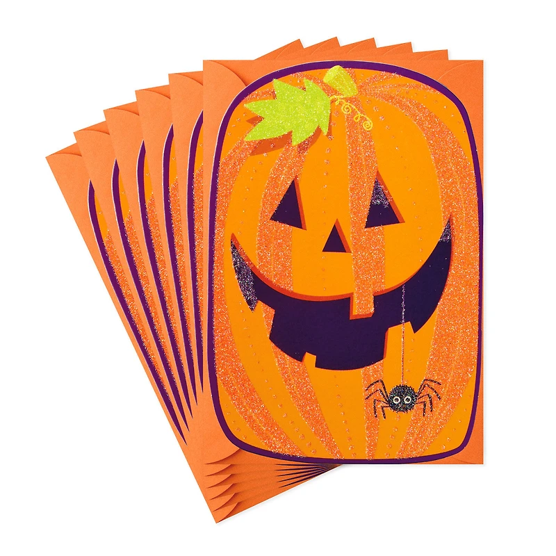 Jack-o'-Lantern Smile Halloween Cards, Pack of 6 for only USD 6.99 | Hallmark