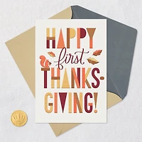Sweet Precious One Baby's First Thanksgiving Card for only USD 3.59 | Hallmark
