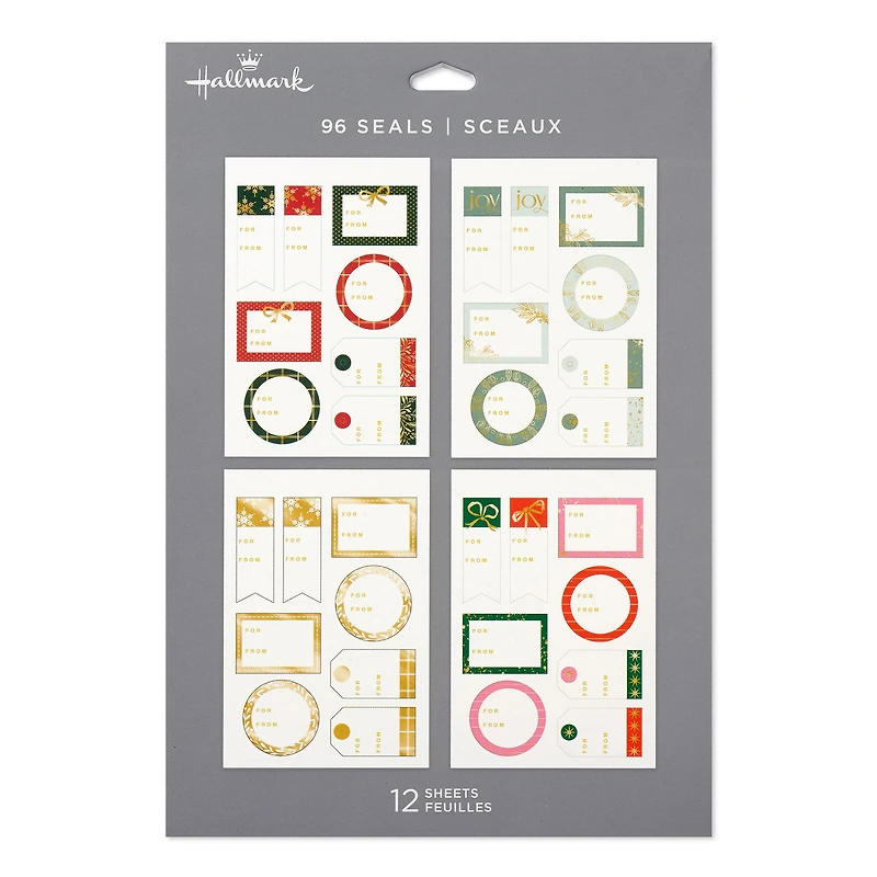 Winter Elegance Gift Tag Stickers, Pack of 96 for only USD 5.99 | Hallmark