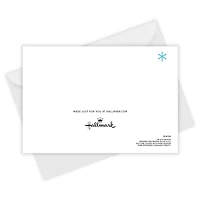 Personalized Blue and White Holiday Photo Card for only USD 4.99 | Hallmark