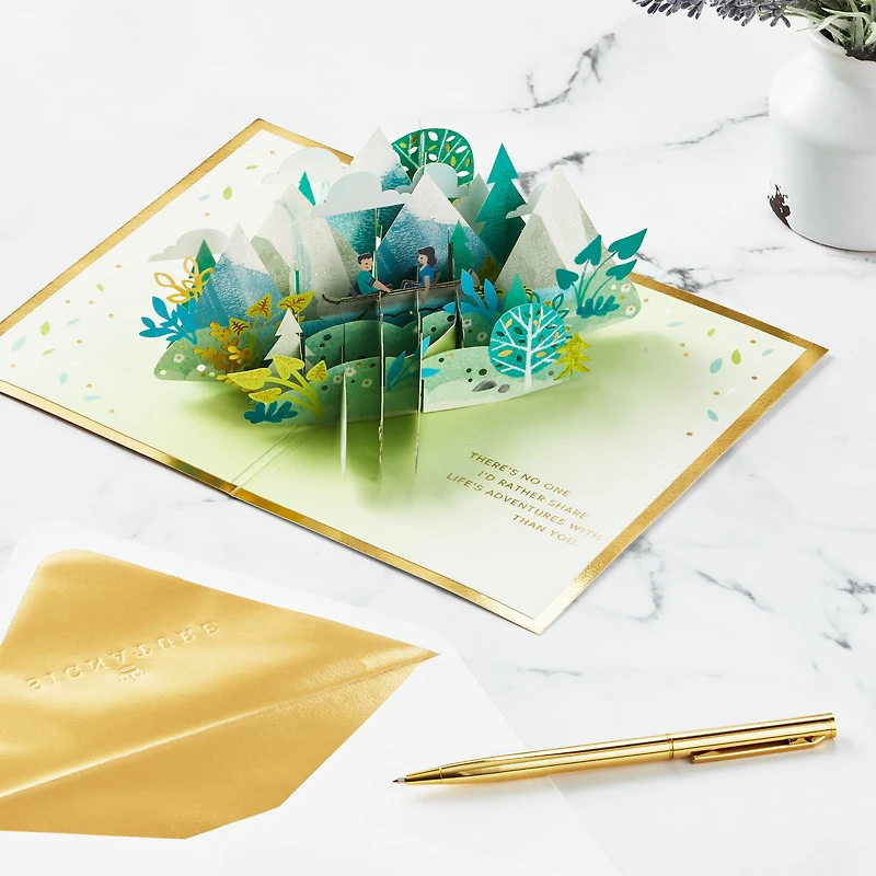 Love Sharing Life's Adventure With You 3D Pop-Up Love Card for only USD 12.99 | Hallmark