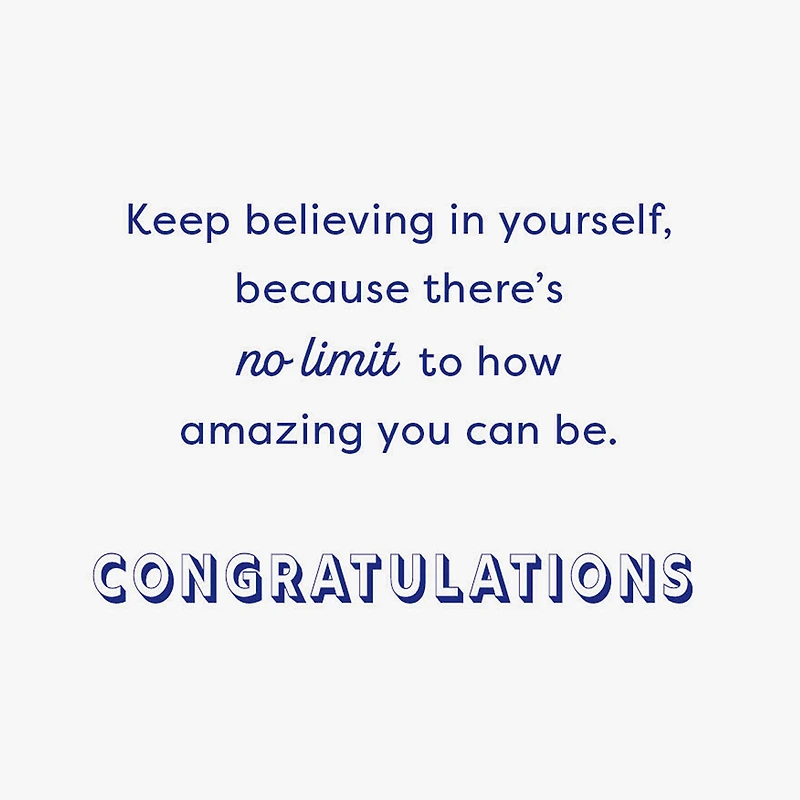 You're a One-of-a-Kind Person Graduation Card for only USD 5.99 | Hallmark