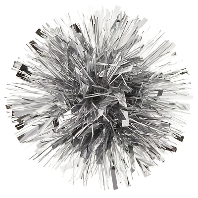 5" Silver Metallic Pom-Pom Gift Bow for only USD 3.99 | Hallmark