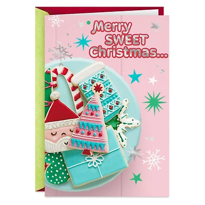 Merry and Sweet Cookie Plate Christmas Card for only USD 2.99 | Hallmark