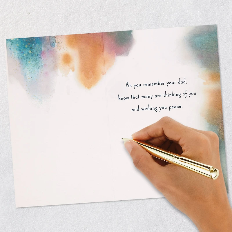 Wishing You Peace Sympathy Card for Loss of Father for only USD 4.59 | Hallmark