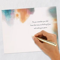 Wishing You Peace Sympathy Card for Loss of Father for only USD 4.59 | Hallmark