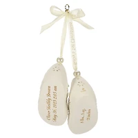 Baby’s First Christmas Booties Porcelain Personalized Ornament, Custom Text for only USD 34.99 | Hallmark