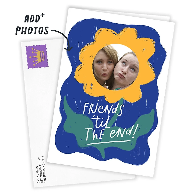 Friends 'Til the End Guaranteed Custom Friendship Card for only USD 4.99 | Hallmark