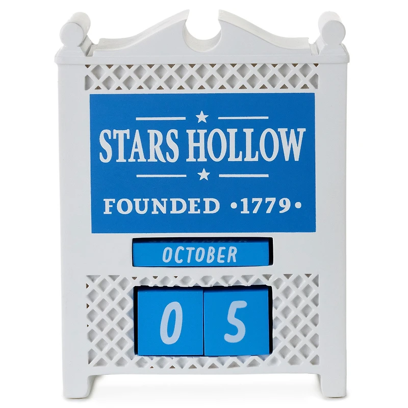 Gilmore Girls Stars Hollow Town Sign Perpetual Calendar for only USD 39.99 | Hallmark