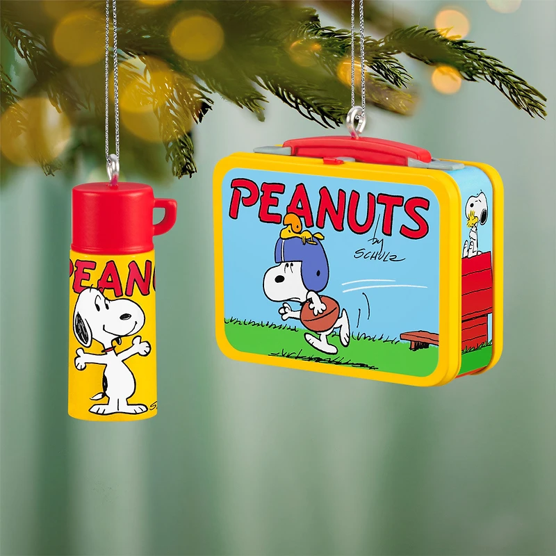 Mini The Peanuts® Gang Lunchbox Set Ornaments, Set of 2 for only USD 24.99 | Hallmark