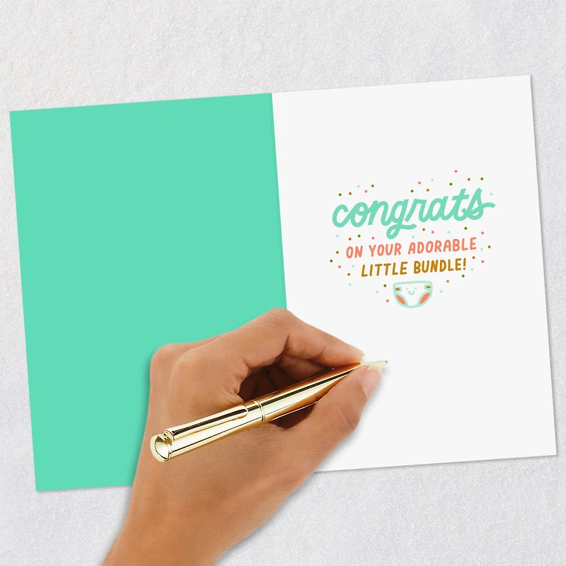 Eat, Poop and Sleep Funny New Baby Card for only USD 4.49 | Hallmark