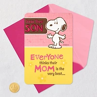 Peanuts® Snoopy I'm Right Funny Pop-Up Mother's Day Card for Mom From Son for only USD 5.99 | Hallmark