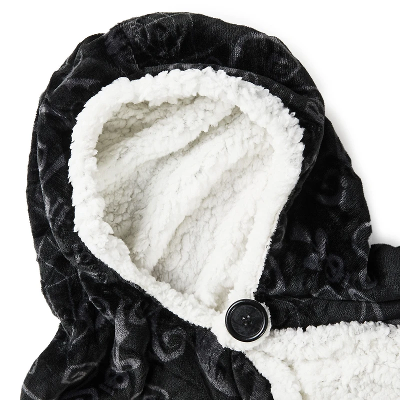 Disney Tim Burton's The Nightmare Before Christmas Jack Skellington Hooded Blanket for only USD 55.99 | Hallmark
