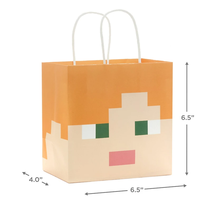 6.5" Minecraft 4-Pack Assorted Small Square Gift Bags for only USD 7.99 | Hallmark