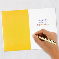 Big Bright Wishes Lettering Birthday Card for only USD 3.99 | Hallmark
