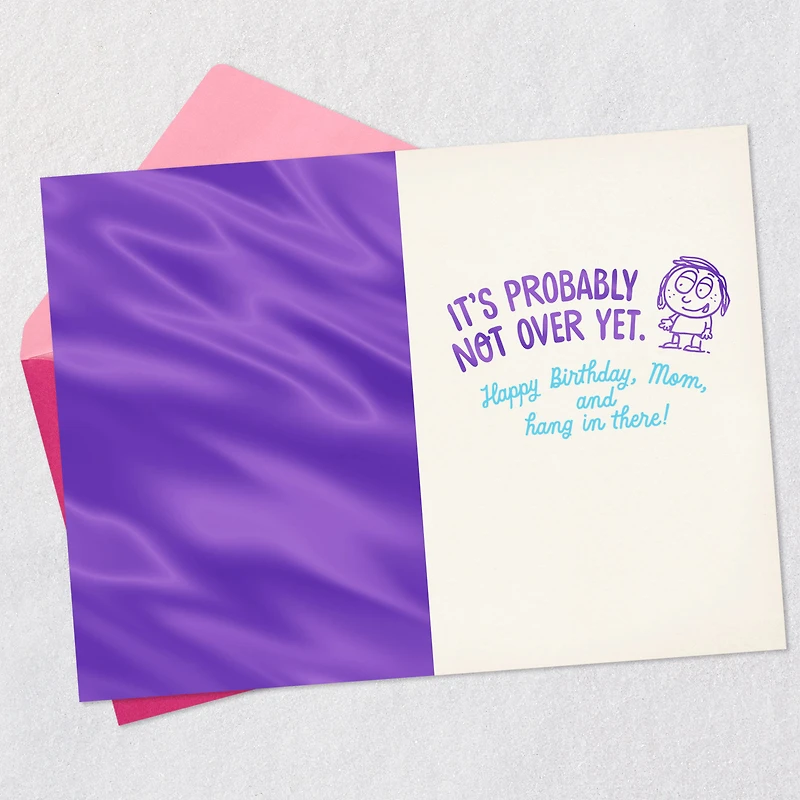 Not Over Yet Funny Birthday Card for Mom for only USD 3.99 | Hallmark