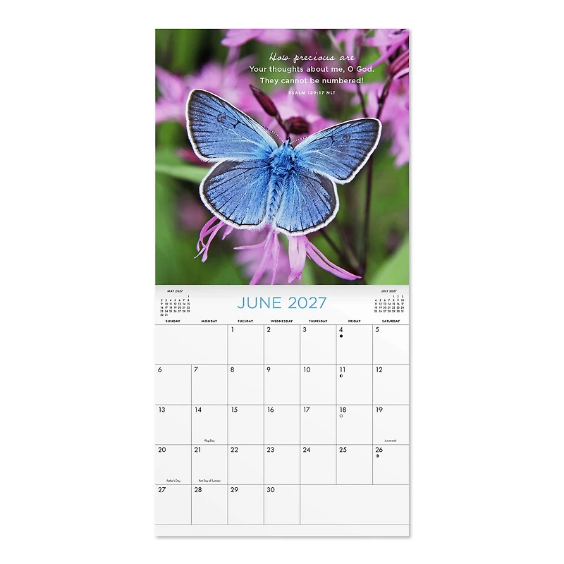 Psalms 2027 Inspirational 12-Month Wall Calendar, 12x12 for only USD 16.99 | Hallmark