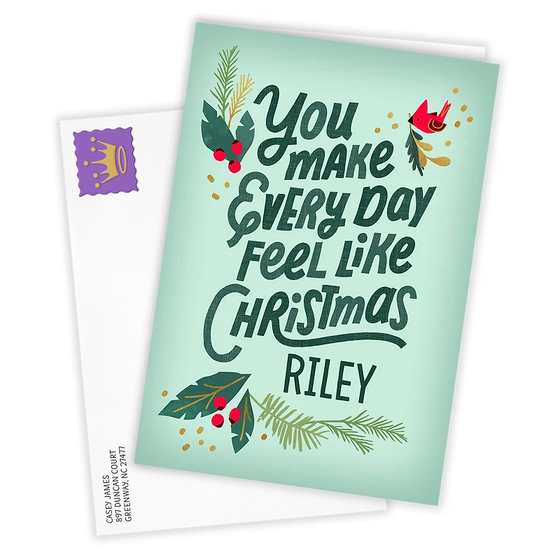 Feels Like Christmas Custom Christmas Card for only USD 4.99 | Hallmark