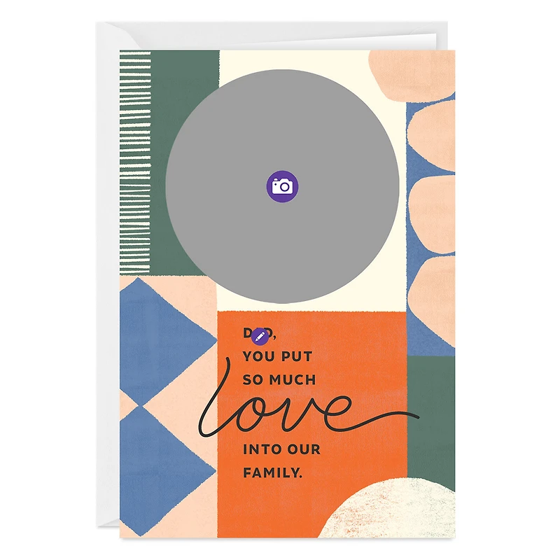 You Put Love In Our Family Custom Father's Day Card for only USD 4.99 | Hallmark