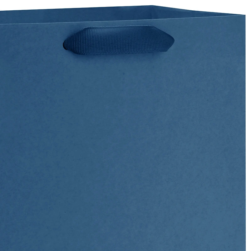 9.6" Solid Navy Blue Medium Gift Bag for only USD 3.49 | Hallmark