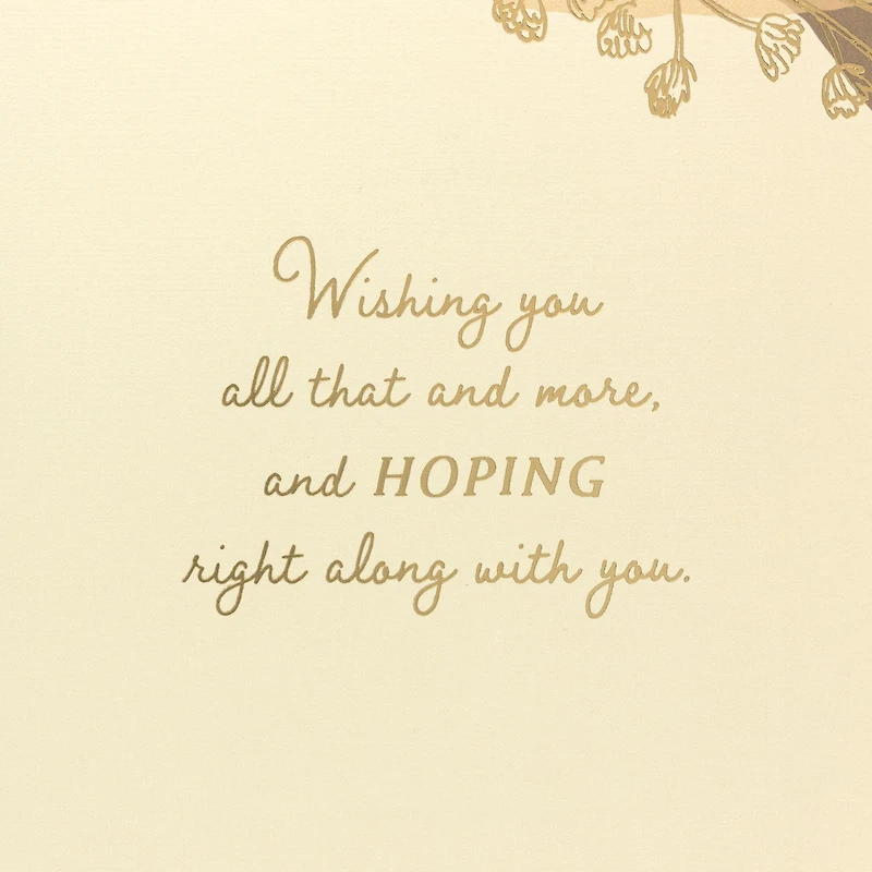 Love, Peace and Hope Encouragement Card With Wooden Token for only USD 7.99 | Hallmark