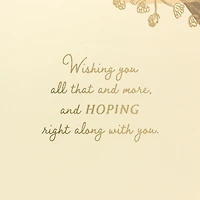 Love, Peace and Hope Encouragement Card With Wooden Token for only USD 7.99 | Hallmark