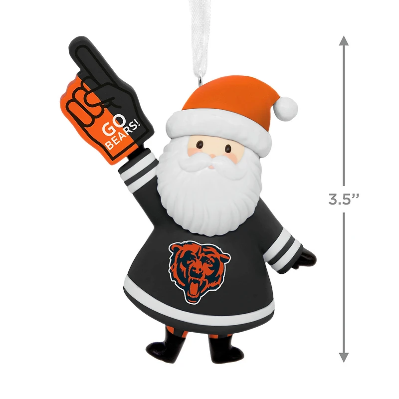 NFL Chicago Bears Santa Fan Hallmark Ornament for only USD 12.99 | Hallmark