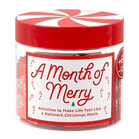 Hallmark Channel A Month of Merry Christmas Activity Jar for only USD 16.99 | Hallmark