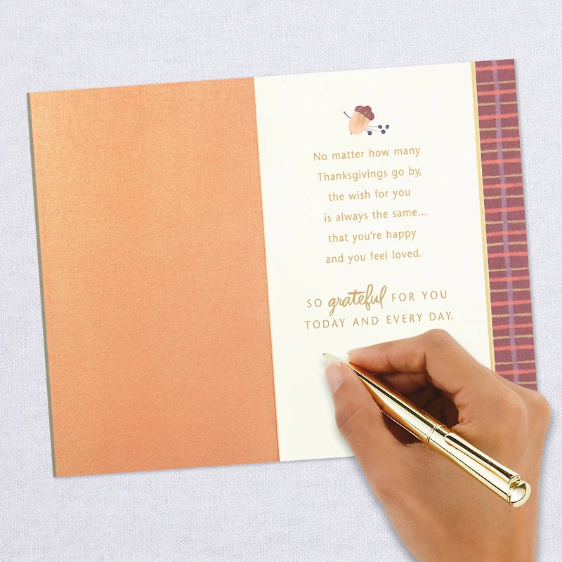 So Grateful for You Thanksgiving Card for Son for only USD 3.99 | Hallmark