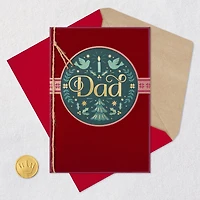 Your Love Speaks Volumes Christmas Card for Dad for only USD 6.99 | Hallmark