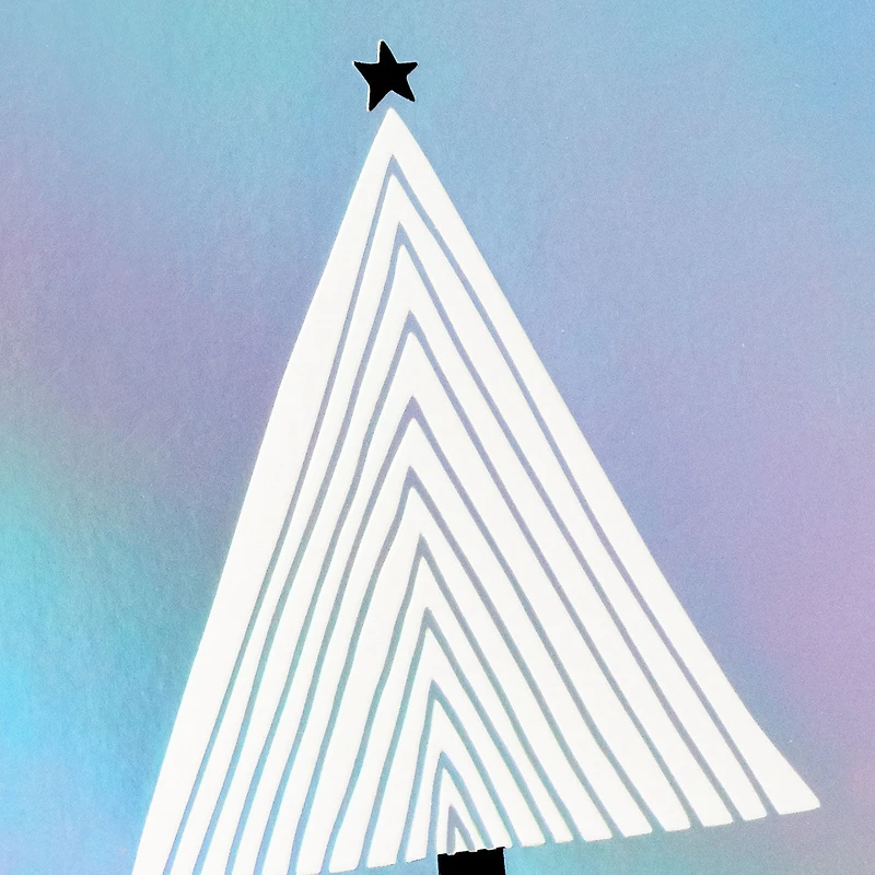 Geometric Tree on Silver Foil Boxed Christmas Cards, Pack of 16 for only USD 12.49 | Hallmark