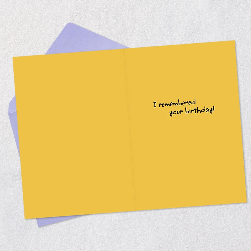 Praise the Lord, I Remembered Birthday Card for only USD 0.99 | Hallmark
