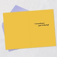 Praise the Lord, I Remembered Birthday Card for only USD 0.99 | Hallmark