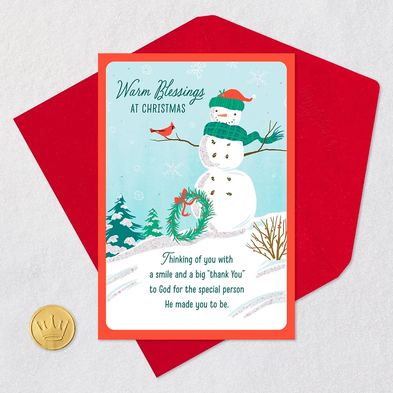Warm Blessings and Thanks to God Religious Christmas Card for only USD 1.98 | Hallmark