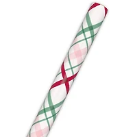 Peppermint-Scented Playful Plaid on White Christmas Wrapping Paper Roll, 20 sq. ft. for only USD 5.99 | Hallmark