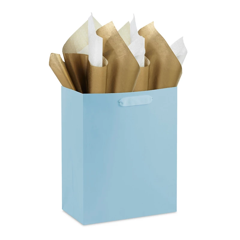 Solid White/Metallic Gold 2-Pack Holiday Tissue Paper, 6 sheets for only USD 2.49 | Hallmark