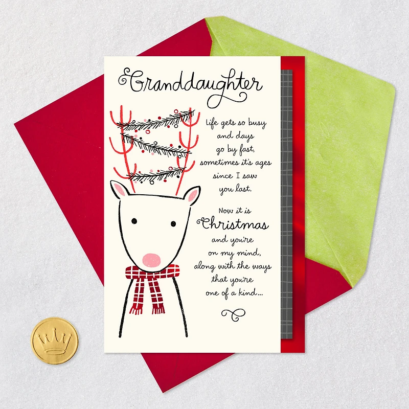 You Make Me So Proud Christmas Card for Granddaughter for only USD 4.99 | Hallmark