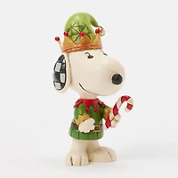 Jim Shore Peanuts Snoopy Christmas Elf Mini Figurine, 3.75" for only USD 29.99 | Hallmark