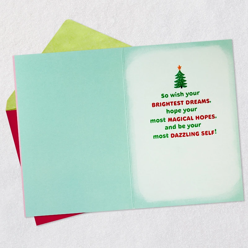 Be Dazzling Christmas Card for Niece for only USD 4.99 | Hallmark