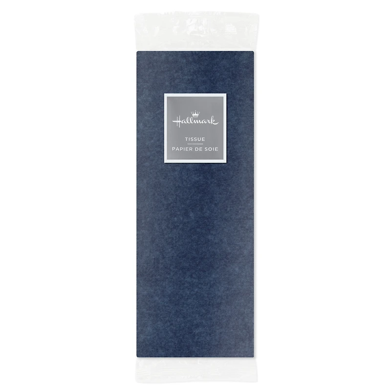 Solid Navy Blue Tissue Paper, 8 sheets for only USD 1.99 | Hallmark