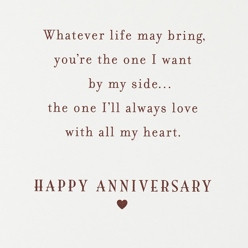 I Want You By My Side Anniversary Card for Husband for only USD 6.59 | Hallmark