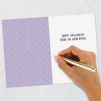 Wishes from the Grim Ripper Funny Halloween Card for only USD 3.49 | Hallmark