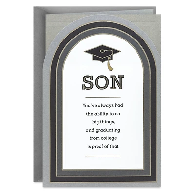 Always Believe in Yourself Graduation Card for Son for only USD 4.99 | Hallmark