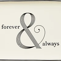 Forever & Always Serving Platter for only USD 39.99 | Hallmark