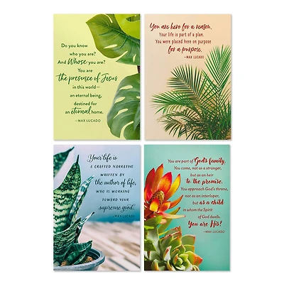 Max Lucado Botanical Art Assorted Religious Birthday Cards, Box of 12 for only USD 8.99 | Hallmark